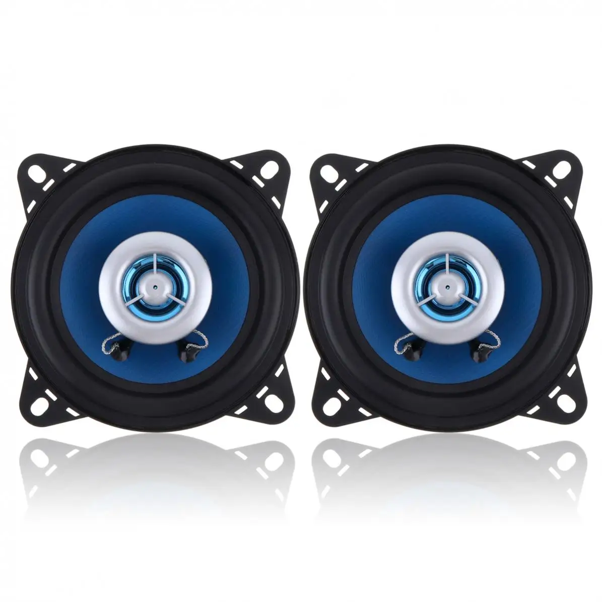 2 шт. 4 дюйма 80W High End автомобиль коаксиальные динамики Way машинный аудио колонки