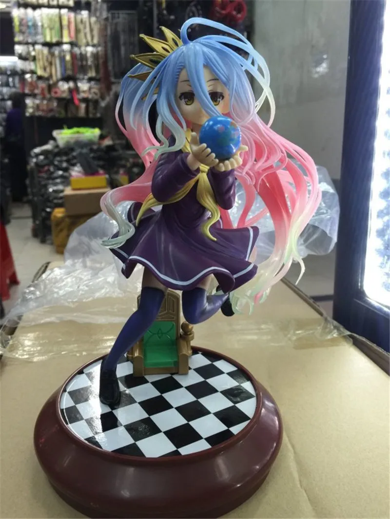 Аниме Нет игры нет жизни 2 Shiro игра фигурку модель игрушки 17 Phat Figuras коллекция