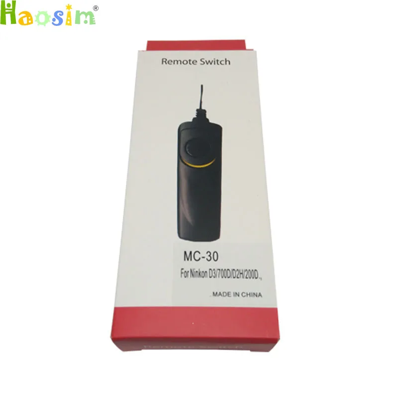 MC-30 MC-30 MC-DC2 RS-60E3 RS-80N3 пульт дистанционного управления спуском фотографического затвора шнур управления для цифровой зеркальной камеры Canon Nikon - Цвет: MC-30