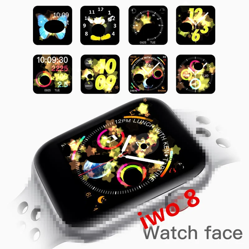 IWO 8 PLUS 44 мм умные часы серии 4 спортивные умные часы для apple iphone 6 6s 7 8 X plus для samsung умные часы honor 3