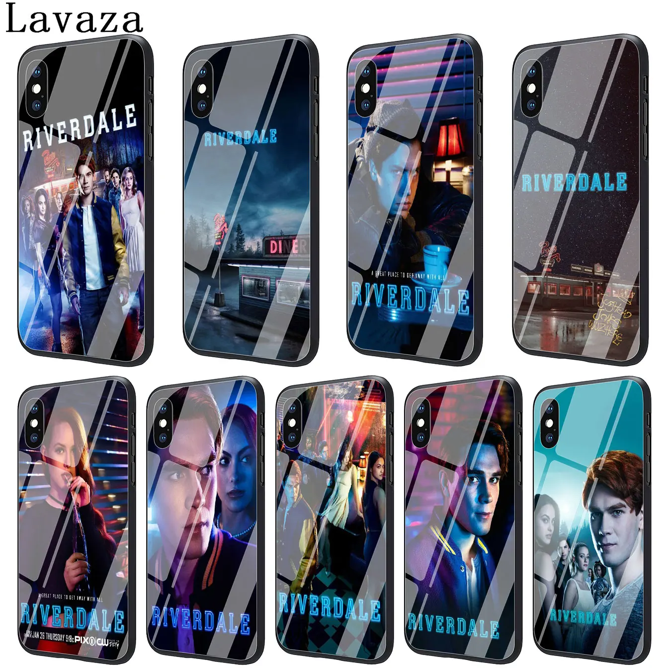 Lavaza Archie Betty Veronica ривердейл сезонное закаленное стекло чехол для телефона Apple iPhone XR