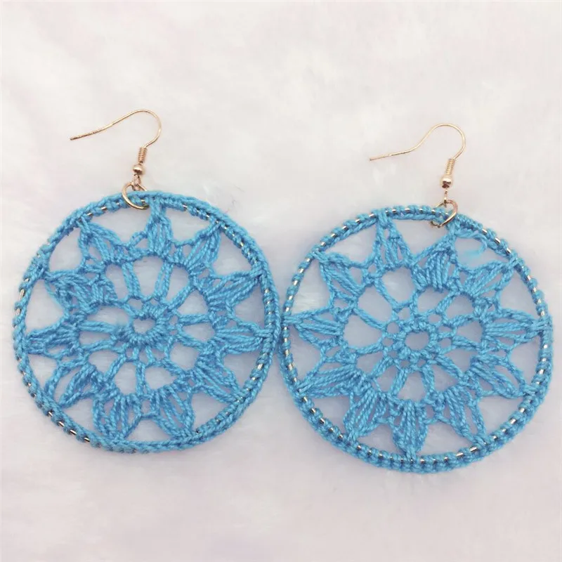 Женские деревянные серьги ручные цветные с крючком новый дизайн|earrings new|earrings for