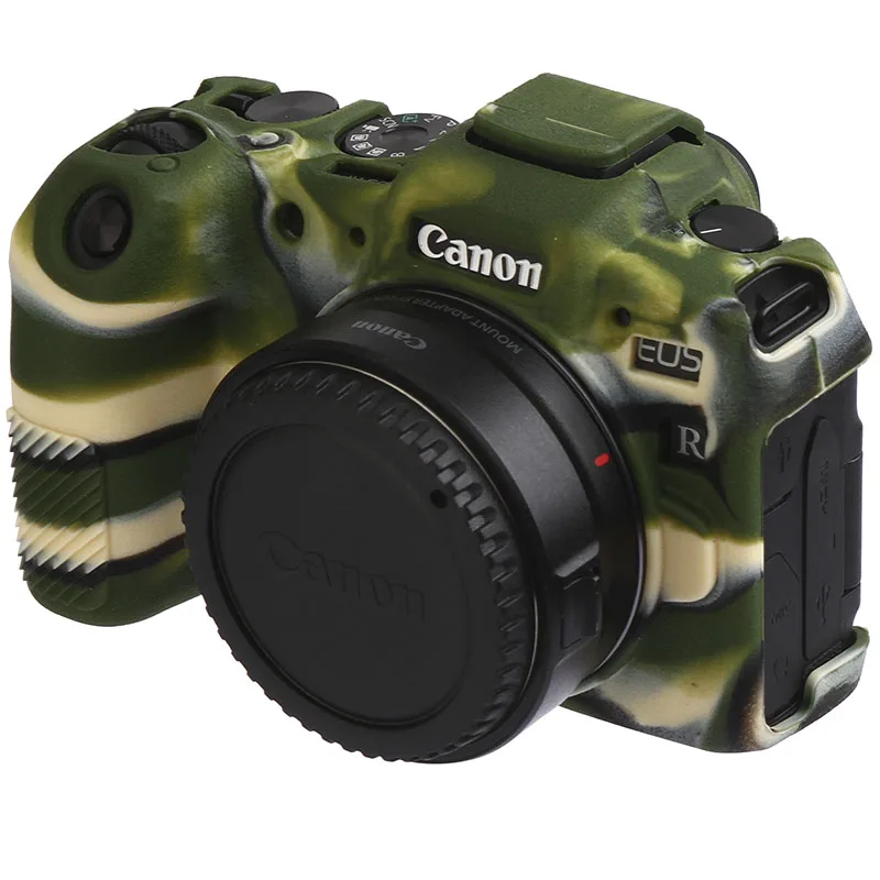 Мягкий силиконовый резиновый защитный корпус для камеры чехол Canon EOS RP защитная