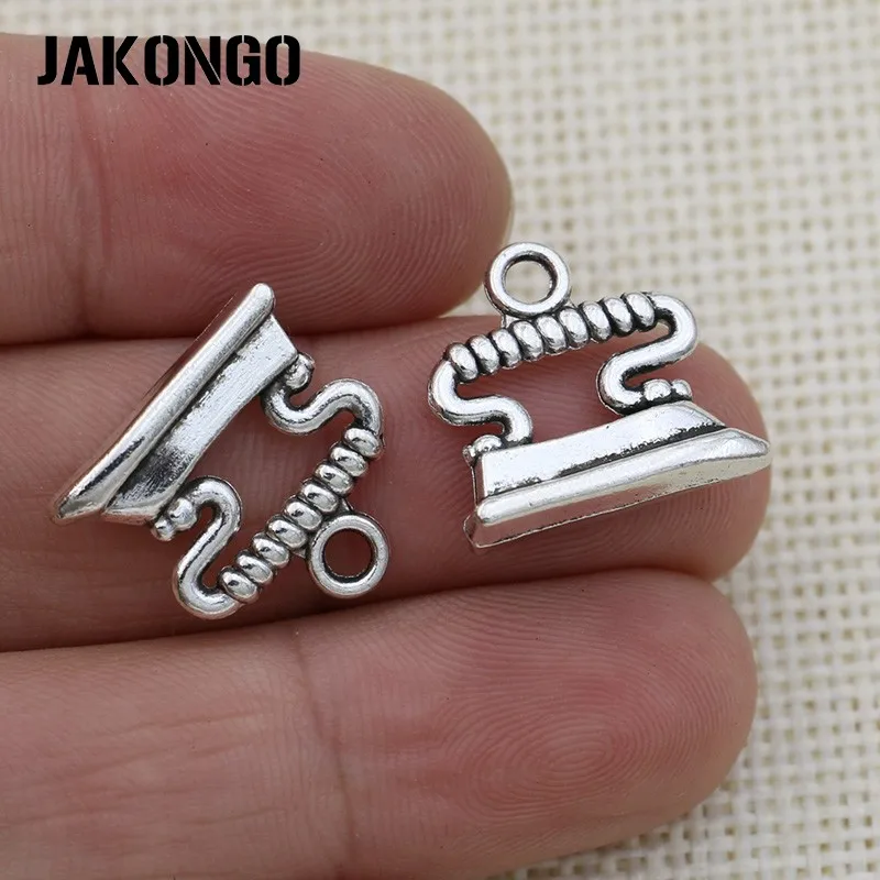 JAKONGO тибетская Посеребренная Железная Подвеска для изготовления ювелирных