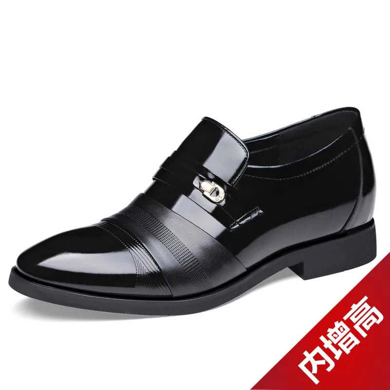 6cm Men's Height Increase Shoes High Quality Genuine Leather Dress Business Formal Men Office | Обувь