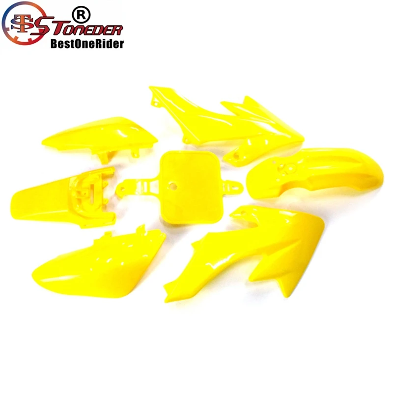 Комплект пластиковых крыльев STONEDER для CRF50 XR50 50cc 70cc 90cc 110cc 125cc 140cc 150cc 160cc Piranha Pitsterpro DHZ