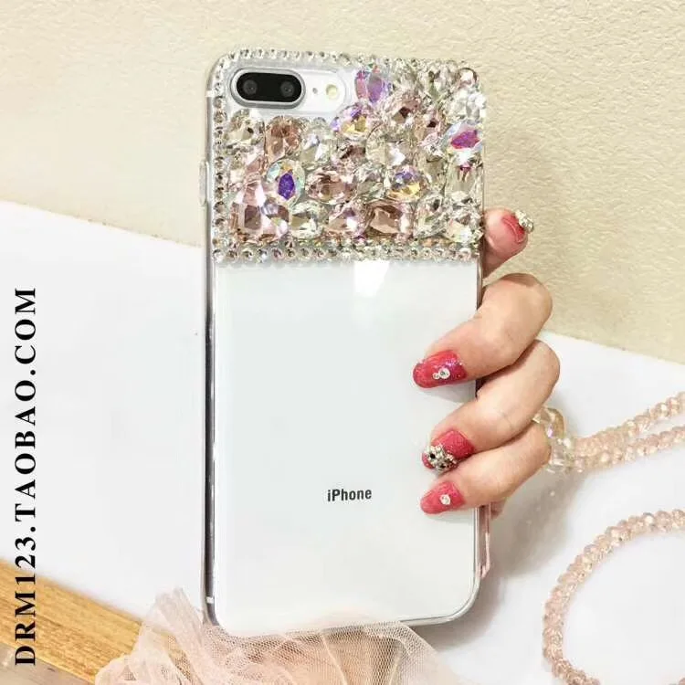 3D роскошный блестящий чехол со стразами и блестками для Redmi 3 3S 4 4A 4X 5 5A 5Plus Note 2 Pro Lady