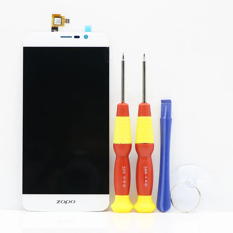 Новый Оригинальный сенсорный ЖК экран для ZOPO Color S5 инструмент разборки + клей FPC.0500