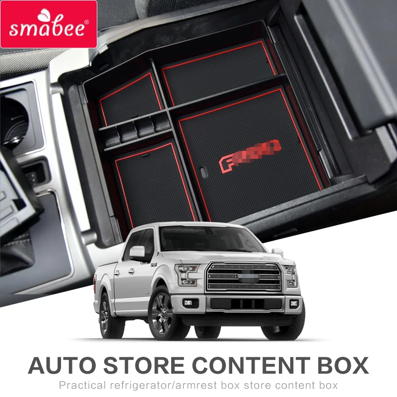 Автомобильный центральный подлокотник для FORD F150 RAPTOR 2015 2018 XLT ограниченная