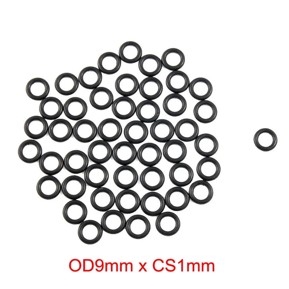 

OD9mm x CS1mm Nitrile Rubber O Ring ORing O-Ring NBR Oil Sealing Gasket
