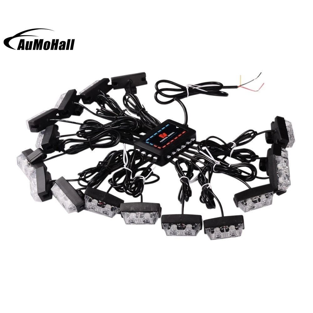 1 комплект красные синие автомобиль грузовик Беспроводной Строб аварийного