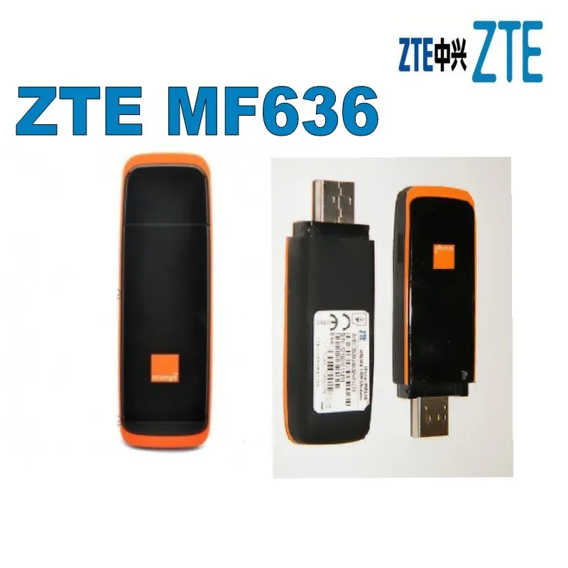Горячий Дешевый разблокированный zte MF636 3g USB модем 3g 7,2 МБ/с./с ключ для офиса дома ноутбука