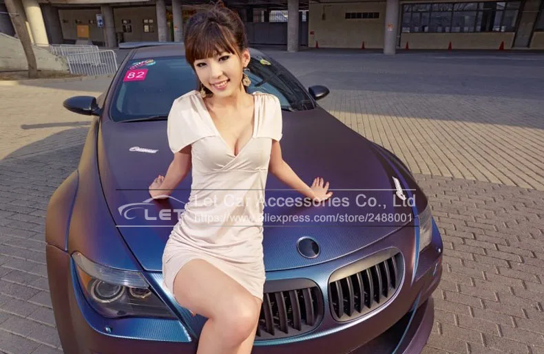 Виниловая пленка хамелеон из углеродного волокна