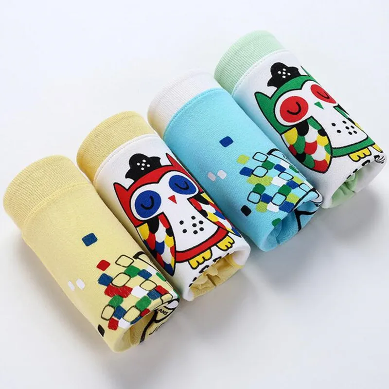 Нижнее белье для мальчиков 6 шт./лот детское хлопковое нижнее трусы-боксеры с