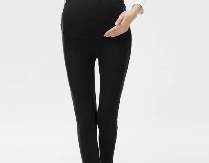 Весенняя хлопковая одежда для беременных осенние женские штаны леггинсы Одежда |