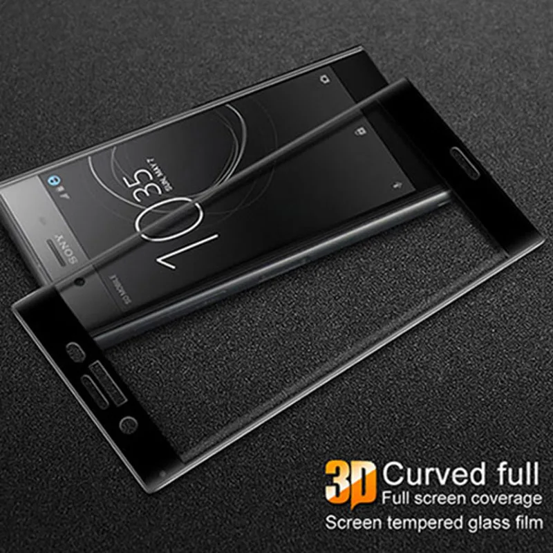 3D изогнутое закаленное стекло для Sony Xperia XZ полноэкранная Защитная пленка