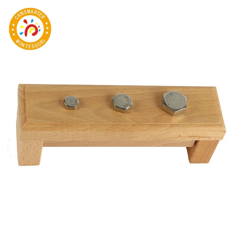 Montessori Kids Toy High-Quality Wood Screw Bolts and Nuts Learning Educational Preschool Training | Игрушки и хобби