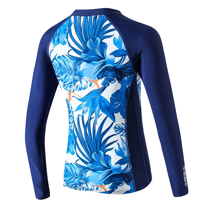 Женский купальник Rashguard с длинным рукавом рубашка + брюки для серфинга купальный