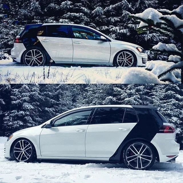Крутая наклейка с наклейки со словами для Wolkwagen Golf Z2CA428