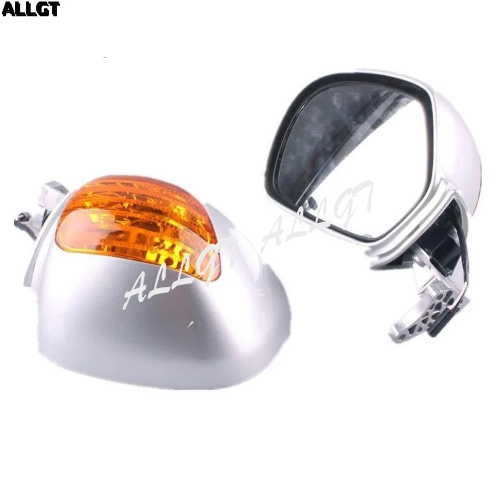 Rear View Mirrors Integrated LED Turn Signal For Honda Goldwing GL1800 2001 2002 2003 2004 2005 2006 2007 2008 2009 2010 2011 | Автомобили