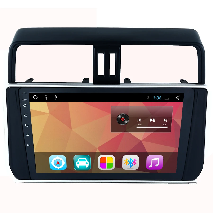 

Android 7.1 For Toyota Land Cruiser Prado 2018 With Quad Core Car GPS NavigationStereo Multimedia System Bluetooth Radio Player
