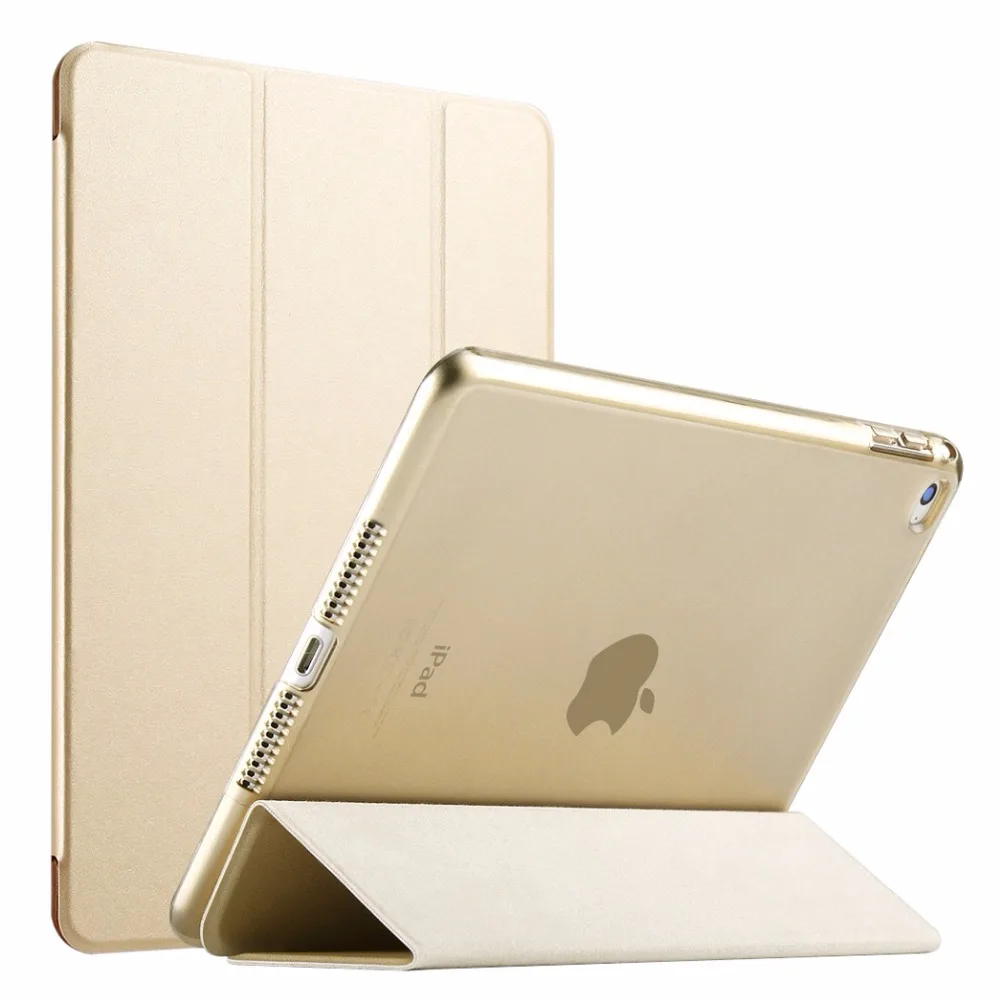 Чехол RYGOU для iPad Air 2 2014 Yippee Color PU + прозрачная задняя крышка из поликарбоната