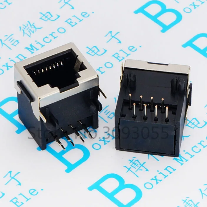 10 шт. коннекторы RJ45 8 ядер 90 градусов|shield connector|shielded rj45 |