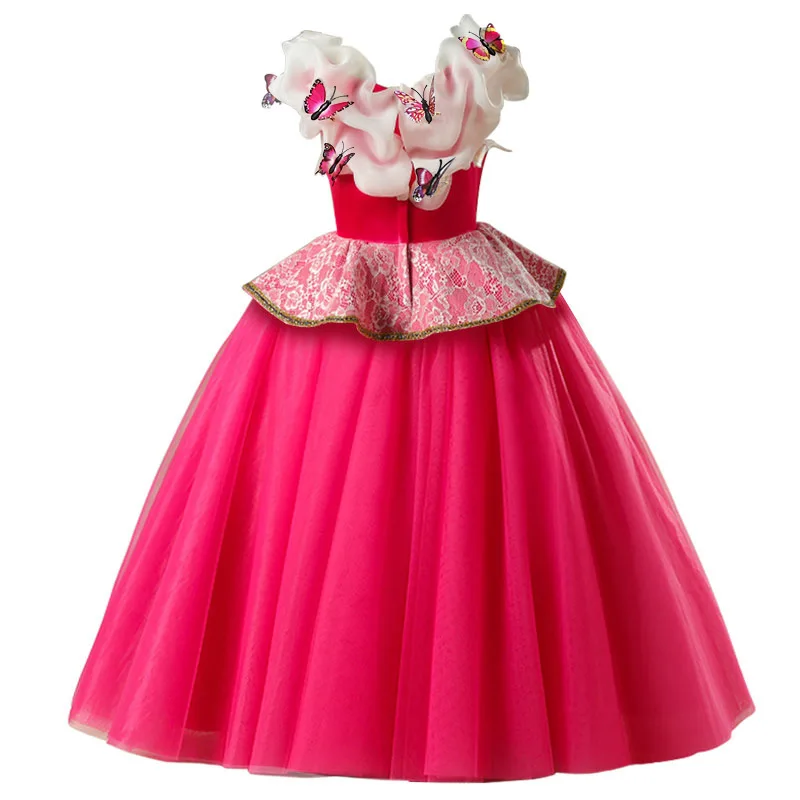 Girls Dresses Sleeping Beauty Cosplay Princess Dress For Kids Halloween Birthday Party Tutu for Christmas | Детская одежда и обувь