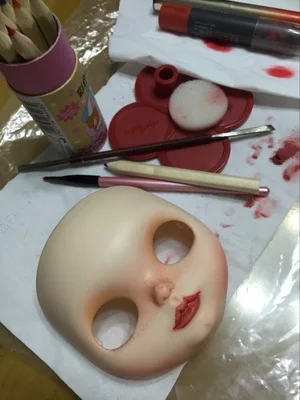 Новинка 1/6 кукла blyth смены инструментов для blyth изменения кистей для макияжа для кукол bjd косметические кисти для макияжа инструменты 5 шт./компл