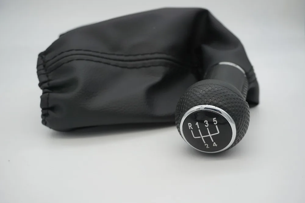 Автомобиль ручной 5/6 Скорость Шестерни ручка переключения с Черные сапоги крышка