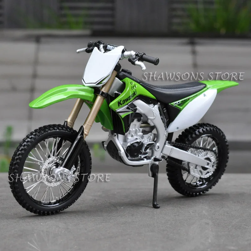 Литые игрушечные модели MAISTO 1:12 KAWASAKI KX 450F мини мотоцикл
