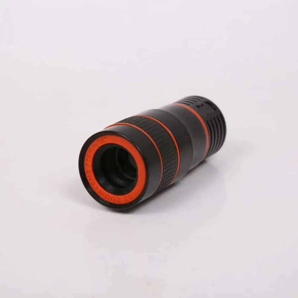 NEW Universal 8X Zoom Telescope Lens Magnifier Clip On Binocular Photography for Cellphone SmartPhone Black | Мобильные телефоны и