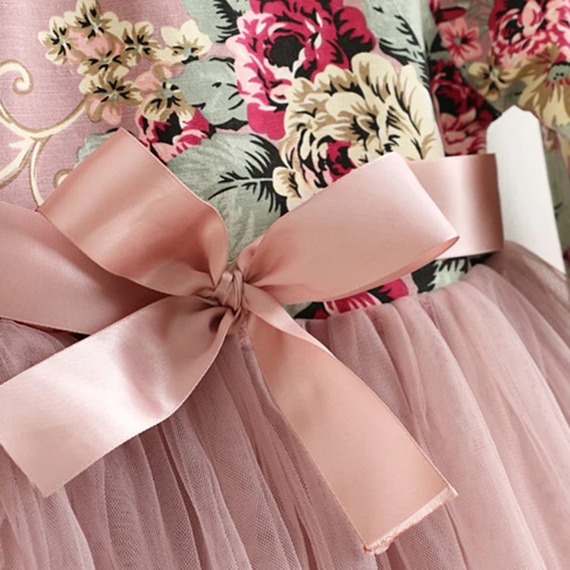 Платье для девочек платья малышей пляжное платье принцессы в богемном стиле с