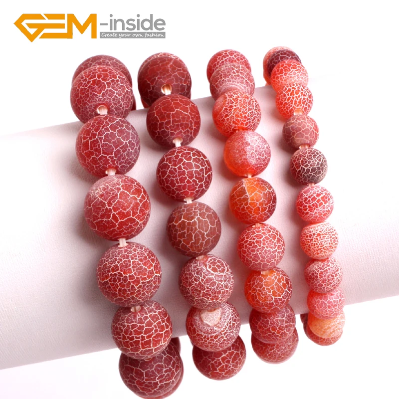 Браслет Pink Frost из сардоникса агата e окрашенный браслет Agat ювелирный сделай сам