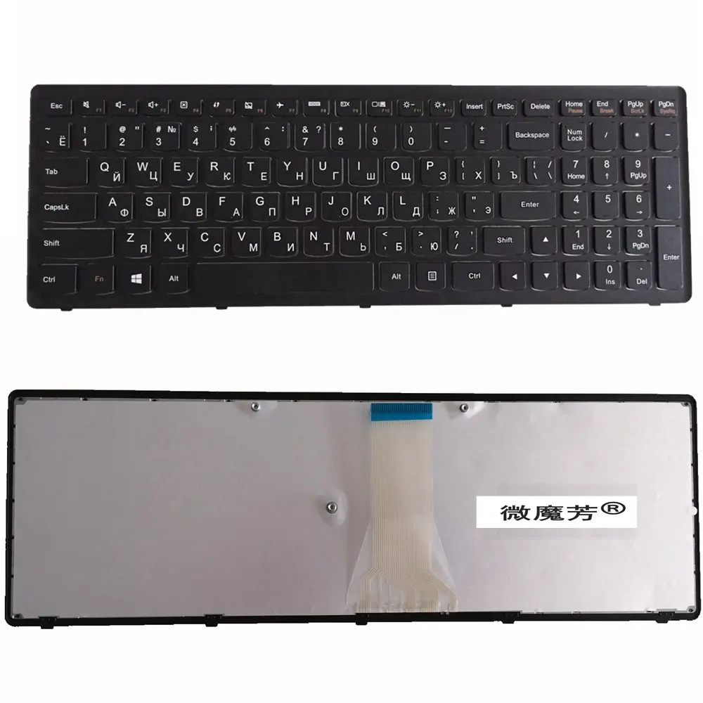 Русская клавиатура для LENOVO G500C G500S G500H S500 S510P S500C G505s G510S S510p Z510 черная (не подходит