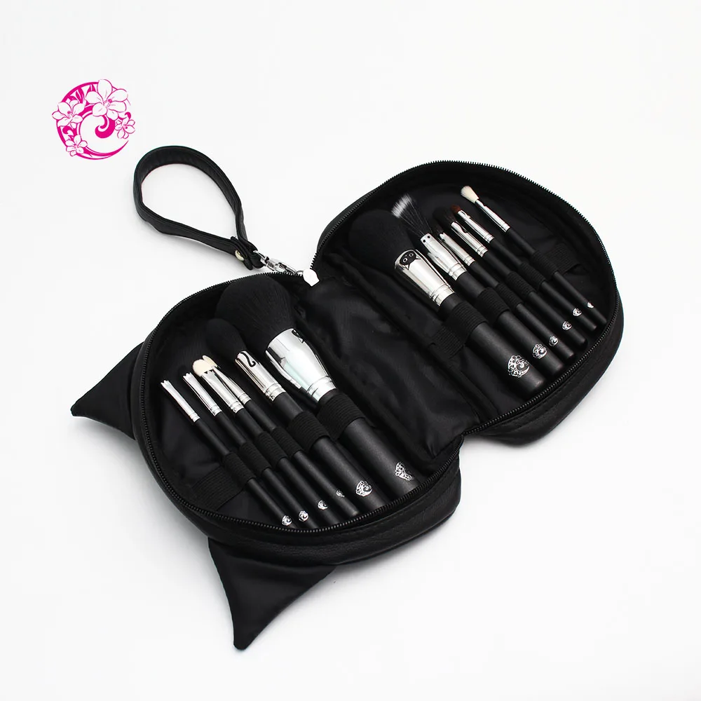 Энергетический бренд 12 шт. набор профессиональных кистей для макияжа лошадь