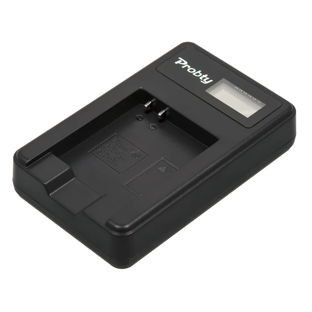 Probty NB 4L NB4L ЖК дисплей Батарея Зарядное устройство для Canon IXUS 115 130 XY цифровой 400F 55