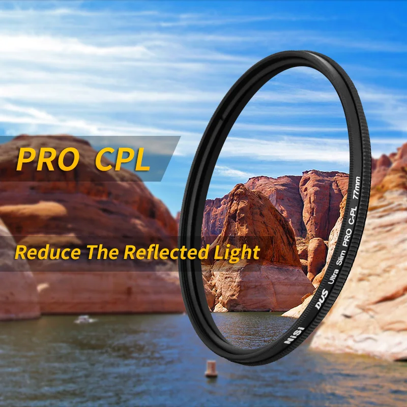 Nisi DUS ультратонкий cpl 39 40 5 46 49 52 55 58 62 67 72 77 82 мм круговые поляризационные фильтры