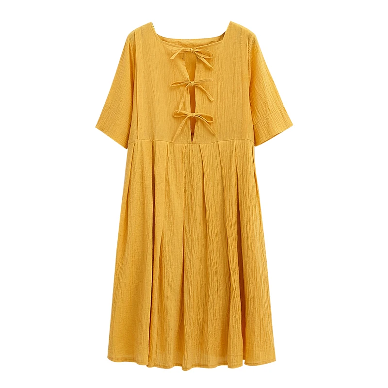 Summer Women's Dresses Japan Kawaii Lady New Back Strap Bow Doll Temperament Sweet Dress Female Cute Korean Harajuku Cloth Women | Женская