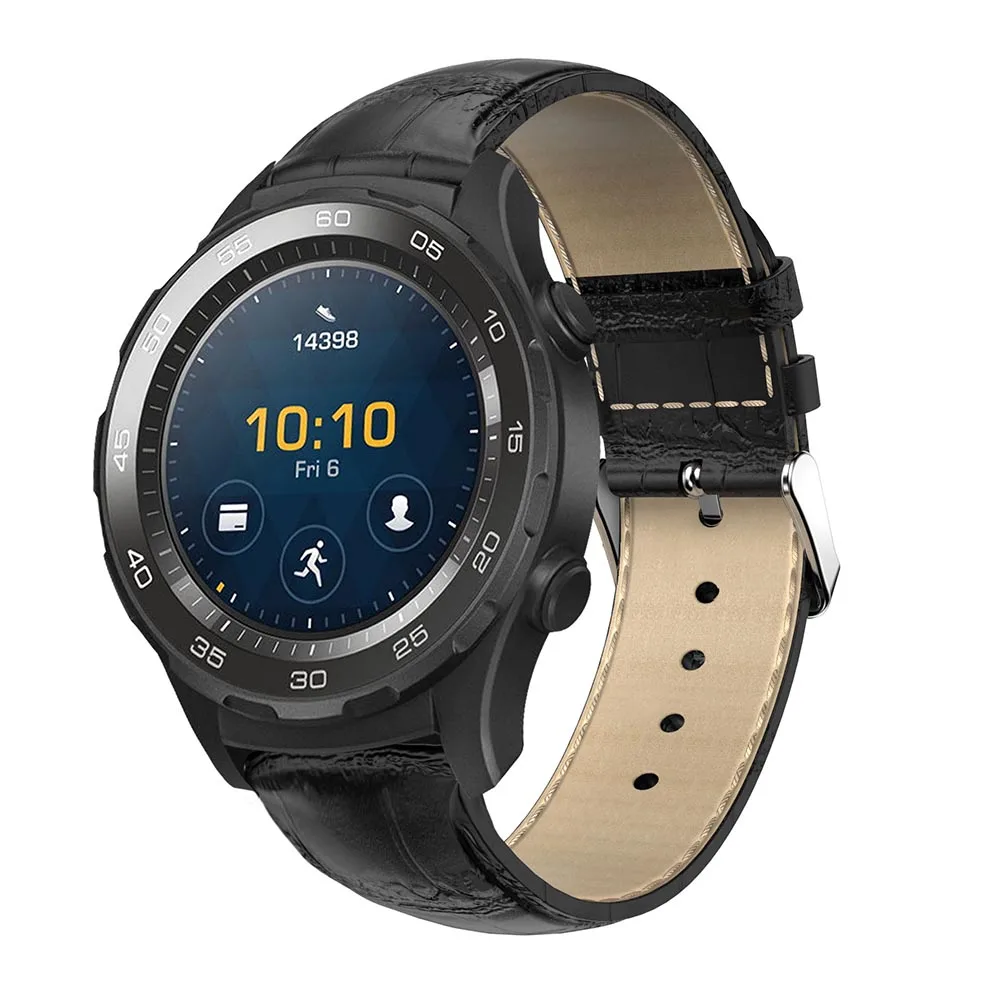 Leather Watchband Smart Watch accessories Men Women Band Wrist Strap For Huawei 2 Drop Shipping | Электроника