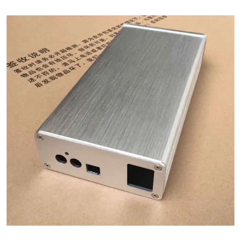 KYYSLB 1105 Diy маленький домашний аудио полностью алюминиевый усилитель мощности шасси коробка DAC декодер передний Chassi Усилитель чехол