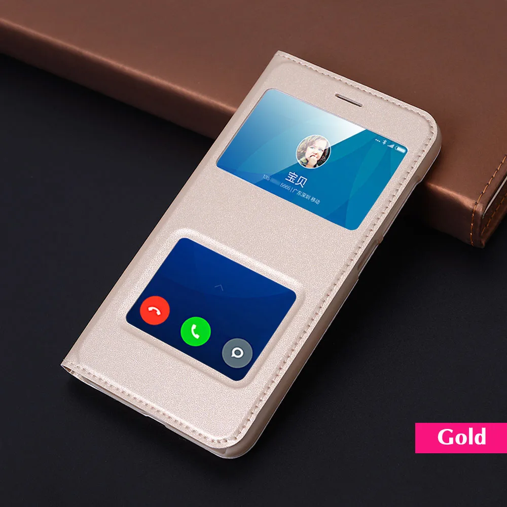 Откидной кожаный чехол для телефона для Xiaomi Redmi 4X4 X Pro Redmi4 Redmi4X Xiomi Xaomi Xiami противоударный прозрачный чехол с окошком