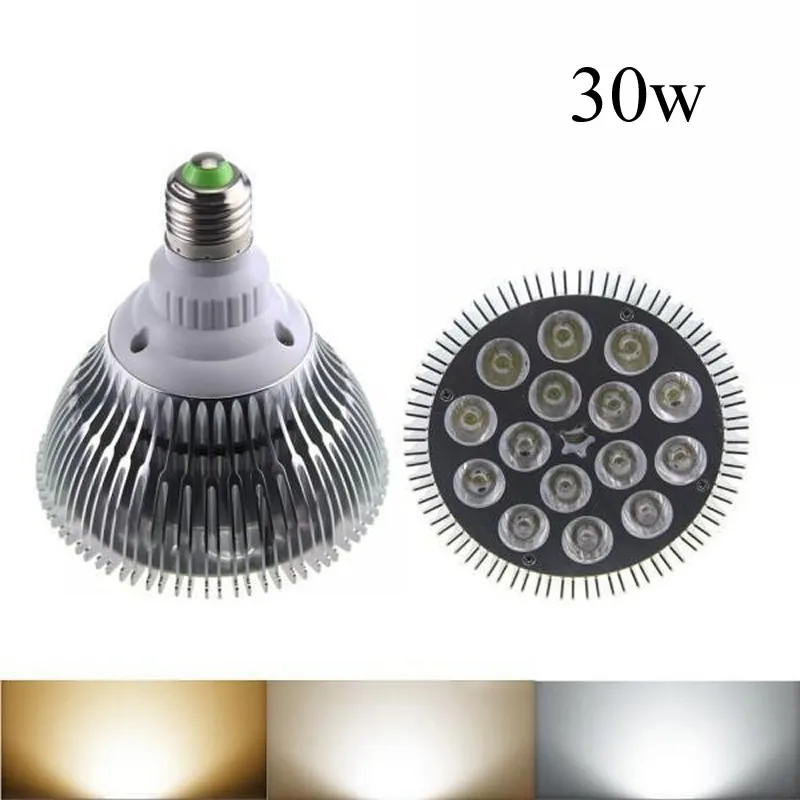 Новейшая светодиодная лампа с регулируемой яркостью par38 par30 par20 AC85-240V 9 Вт 10 14 18 24 30