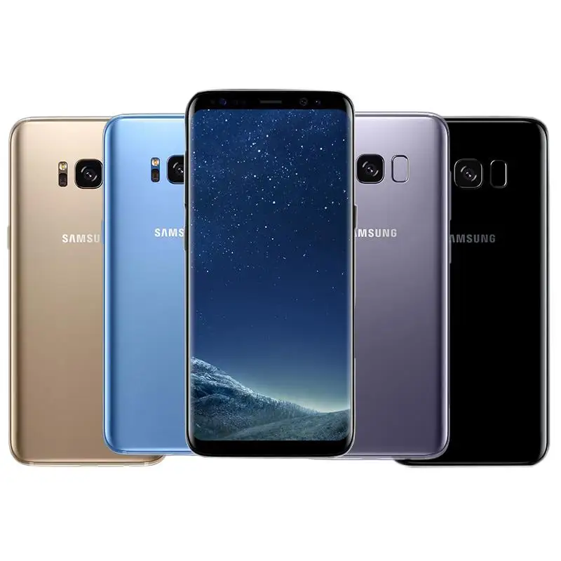 unlocked samsung galaxy s8 4g lte mobile phone octa core 4gb ram 64gb rom 5 8 inch 12mp fingerprint cell phone free global shipping