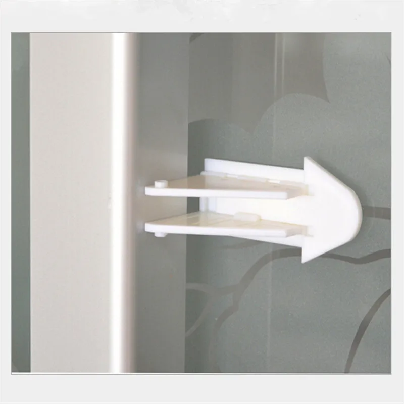 2 шт./Лот Детские замки для раздвижных дверей|Замки и блокираторы ящиков| |