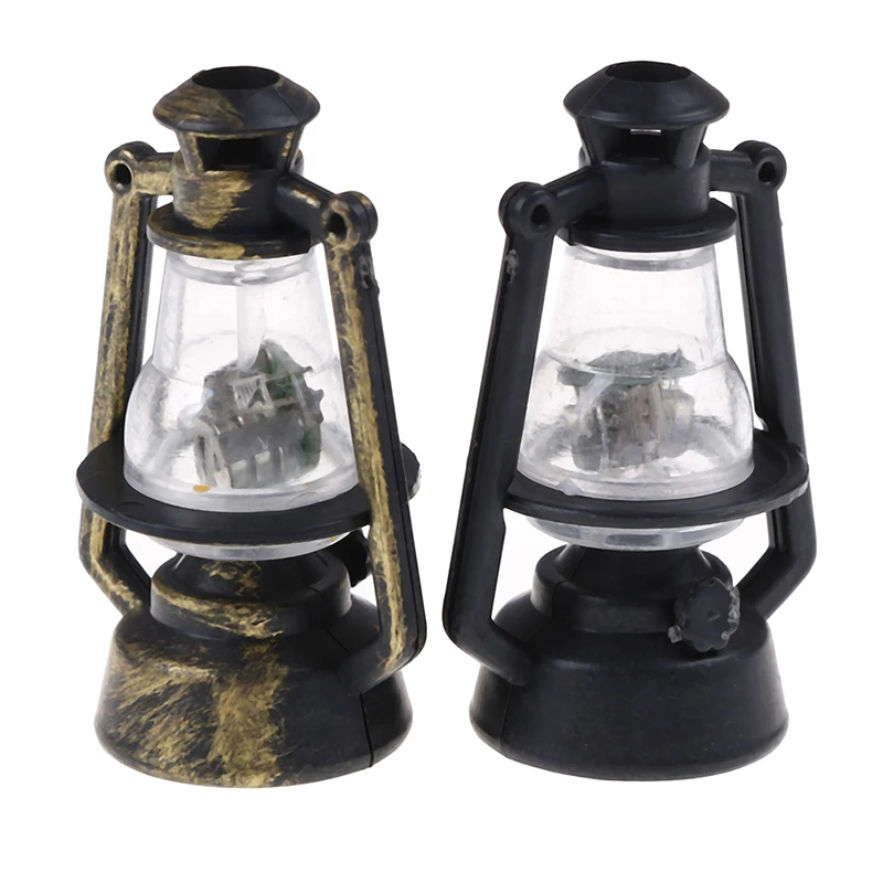 

New 1:12 Scale Retro Oil Lamp Toy Doll Food Kitchen Living Room Accessories Dollhouse Miniature