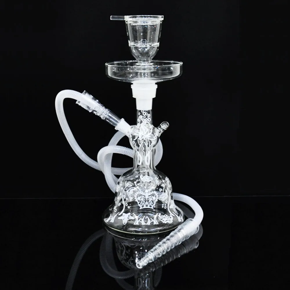 Al Fakher, стеклянный кальян, большой кальян с пеной, полный набор, Chicha, аксессуары для водопроводных труб