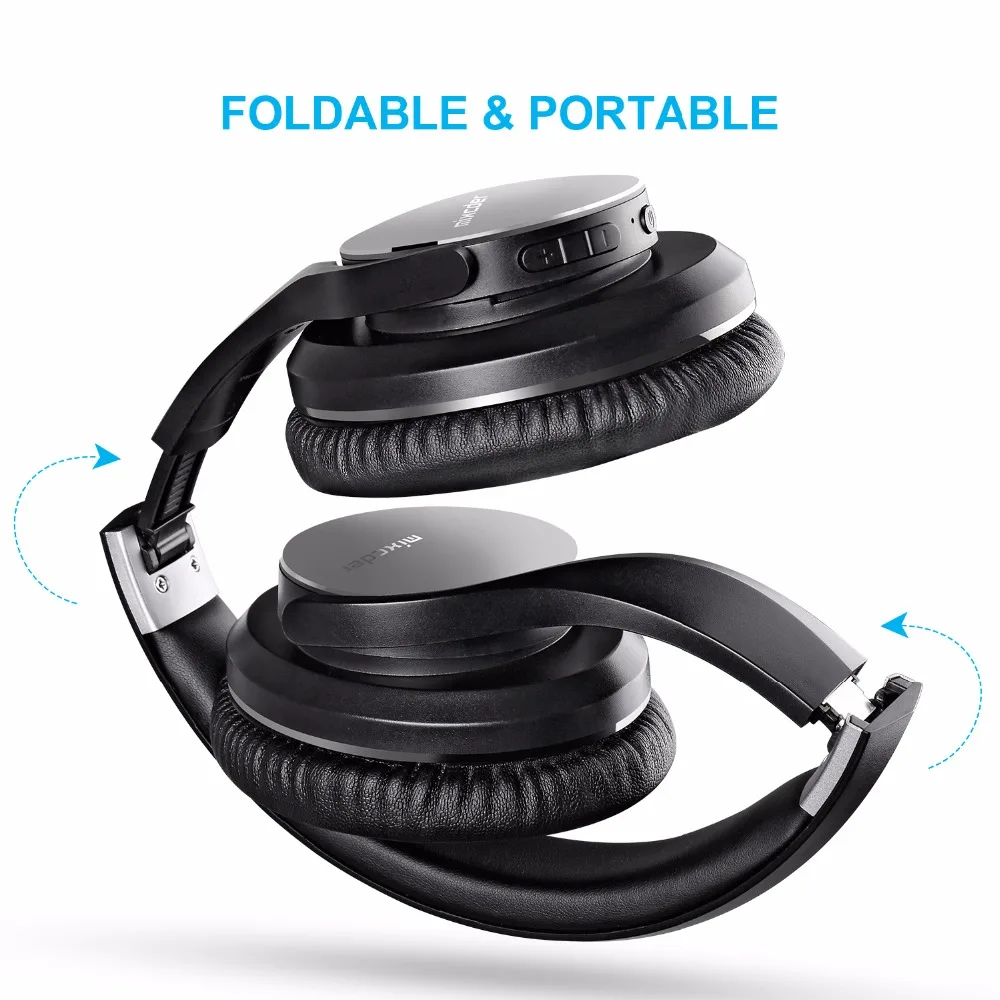 Mixcder Shareme 5 Bluetooth наушники с микрофоном обновления авиационные металлические
