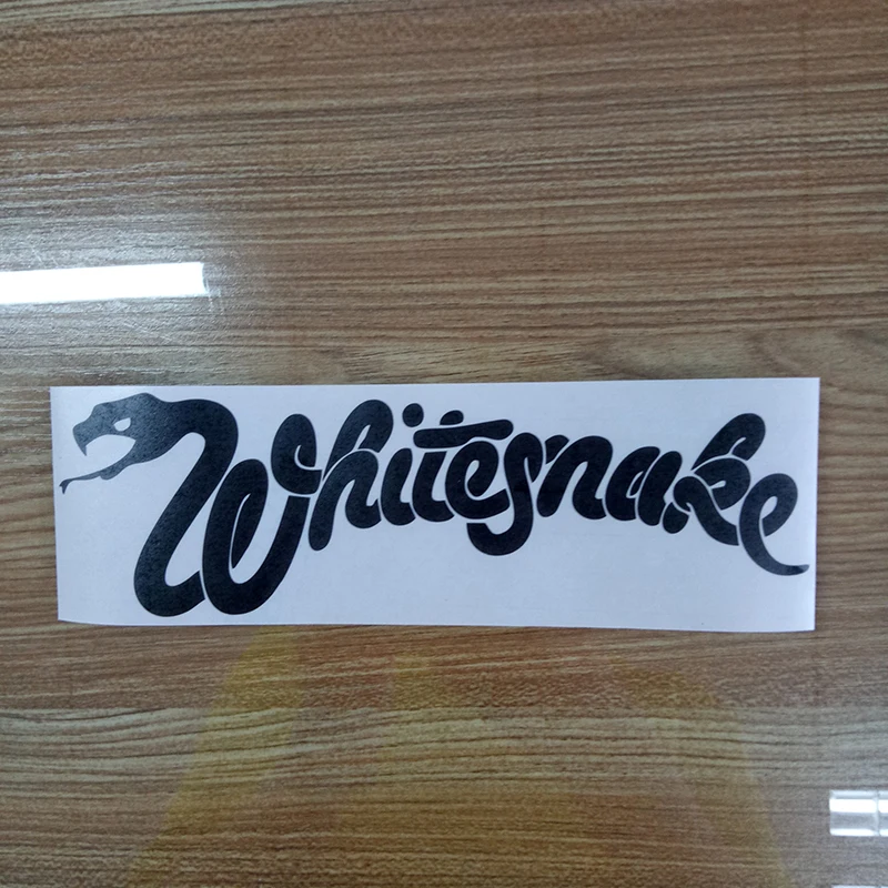 Виниловая наклейка Whitesnake на окно автомобиля ноутбука забавная крутая рок