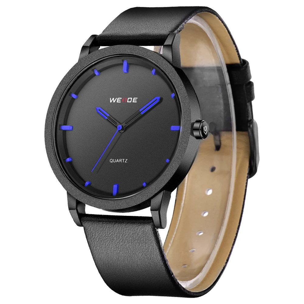 WEIDE часы мужские Reloj аналоговые кварцевые водонепроницаемые подлинный ремешок